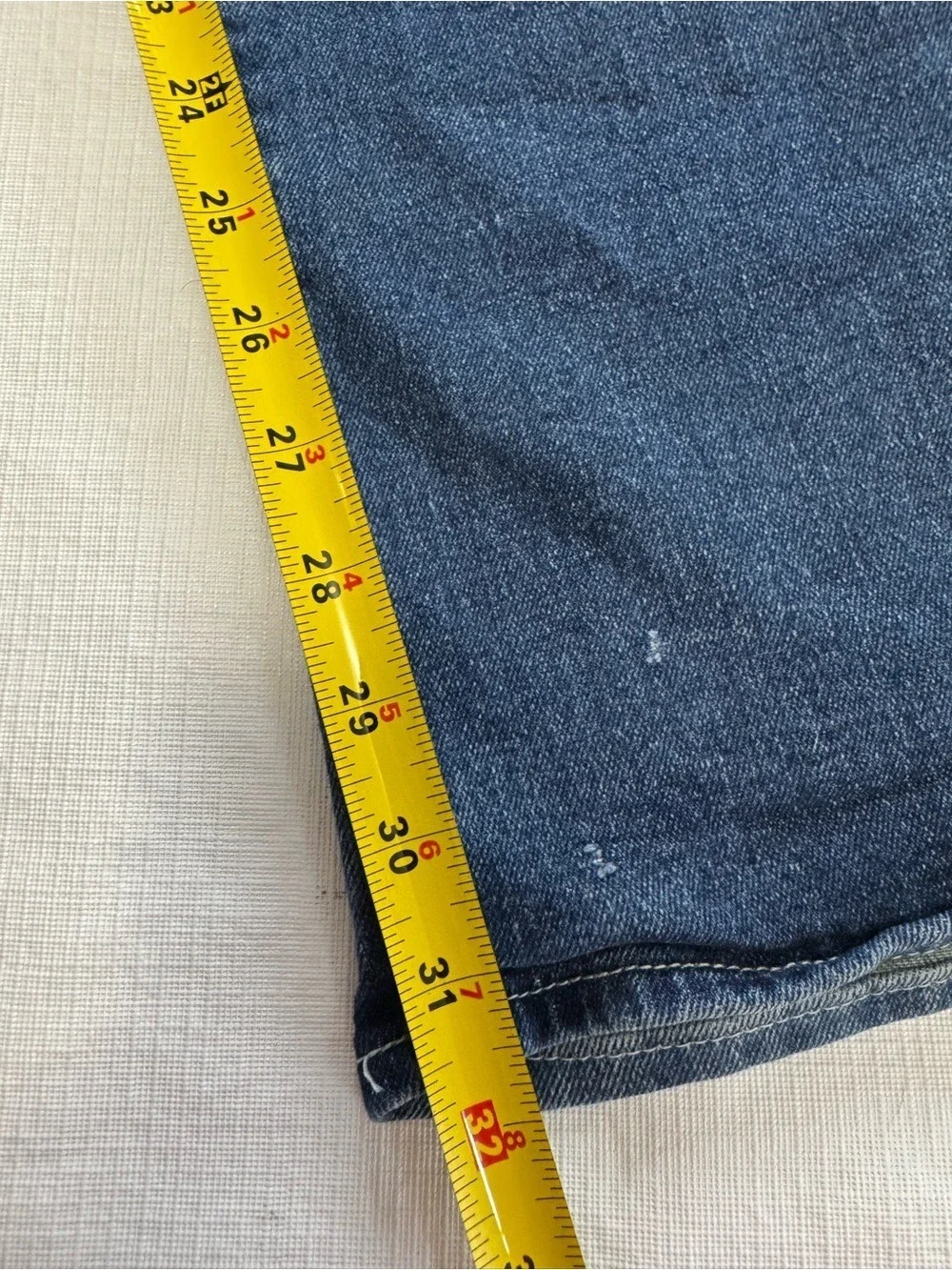 True Religion Men's Ricky Relax Straight Jeans - Dark Blue Wash size 40
